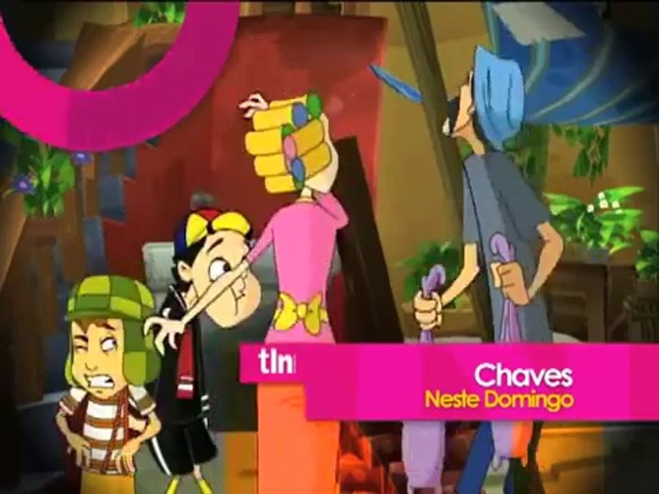 CHAMADA CHAVES DESENHO ANIMADO