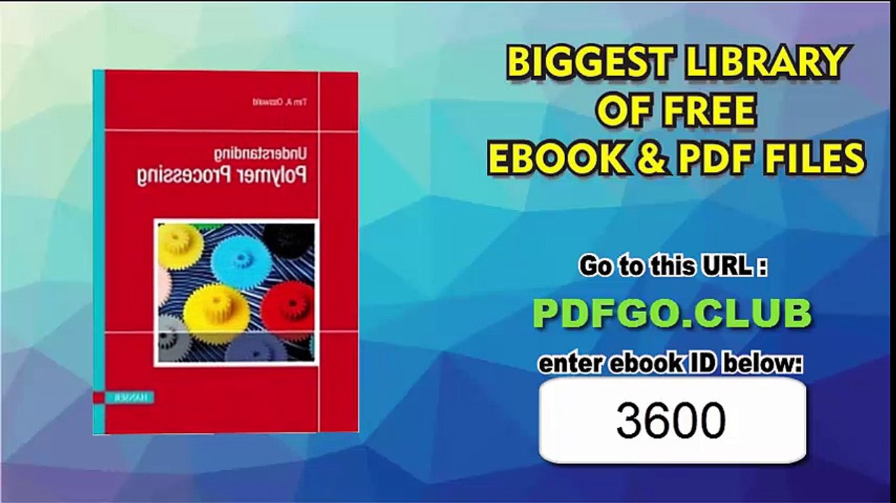 Understanding Polymer Processing_ Processes and Governing Equations