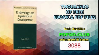 Vertebrate Embryology The Dynamics of Development Hardcover – 1964