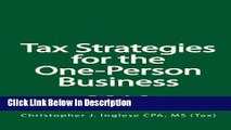 Download Tax Strategies for the One-Person Business Audiobook Online free