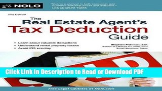 Read The Real Estate Agent s Tax Deduction Guide Ebook Online