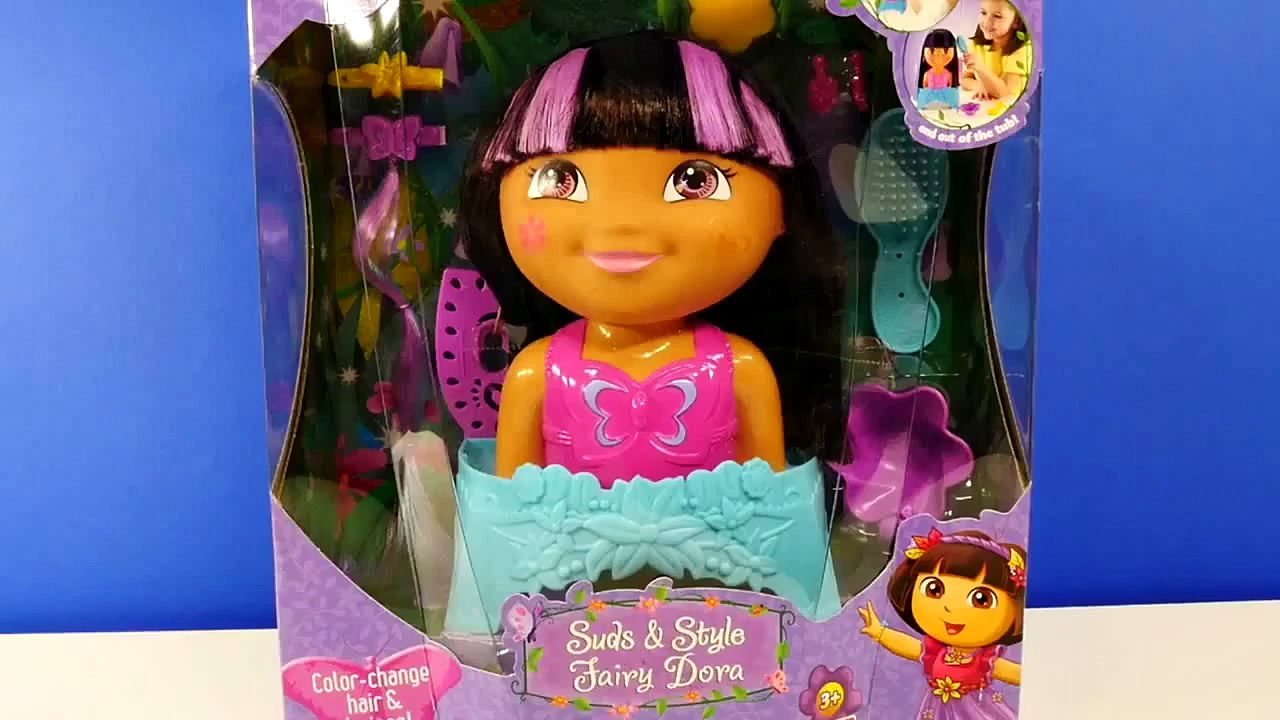 Dora The Explorer Color Change Hair Suds and Style Fairy Transforming ...