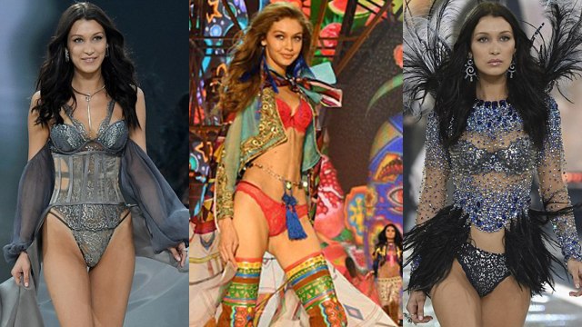 Bella Hadid Steals The Victoria's Secret Show with Gigi Hadid