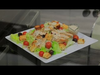 سلطة سيزر دجاج | أميرة شنب