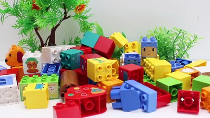 Скачать видео: Pocoyo Block Labo Mi Ciudad Pocoyó Blocks Mega Bloks My City Building Toys Покојо