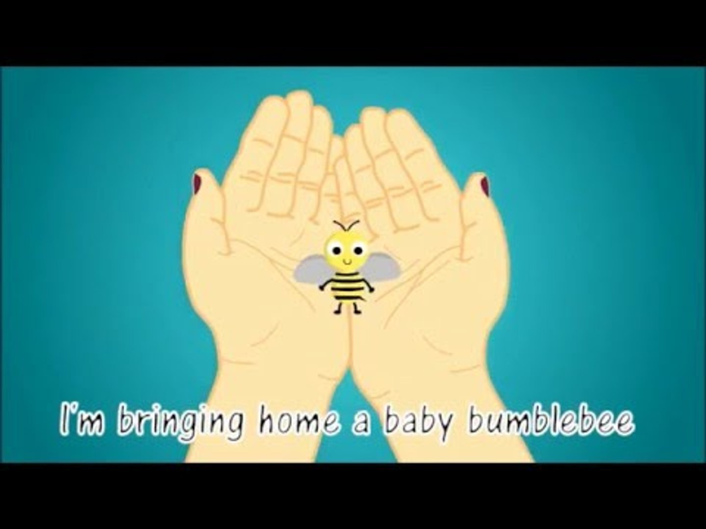 Baby Bumble Bee - Nursery Rhyme with Lyrics and Music