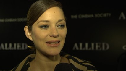 Marion Cotillard Is Stunning At 'Allied' Screening