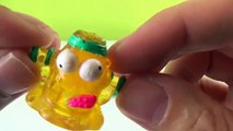 9 Play-Doh Surprise Eggs with Googly Eyes Minecraft Minions Spongebob Frozen Shopkins unboxing