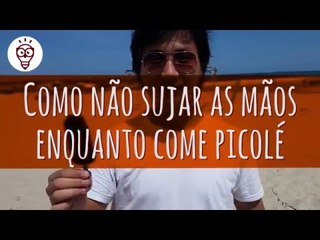Fika Dika - Como não sujar as mãos enquanto come picolé