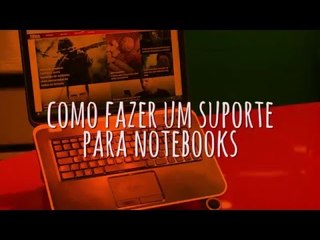 Fika Dika - Como fazer um suporte para notebooks com PVC