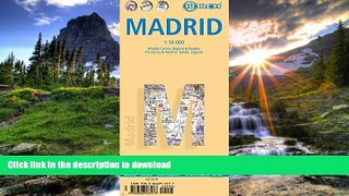 READ BOOK  Laminated Madrid Map by Borch (English Edition) FULL ONLINE