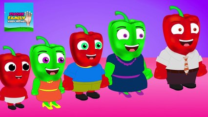 Finger Family Rhyme | Ice cream Vs Pepper Finger Family Nursery Rhymes Songs