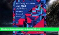 Buy Ruth Lyn Meese Teaching Learners with Mild Disabilities: Integrating Research and Practice