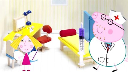 Ben and Hollys and Peppa Pig Doctor Witch of Maleficent Venum make Holly the Finger Family