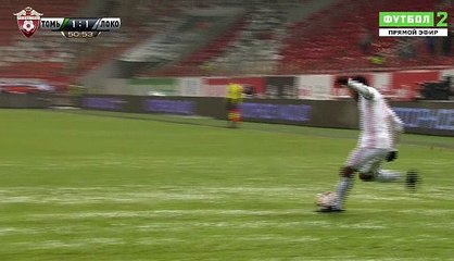 Kolomeytsev  Goal HD - Tomsk	1-1	Lokomotiv Moscow 01.12.2016