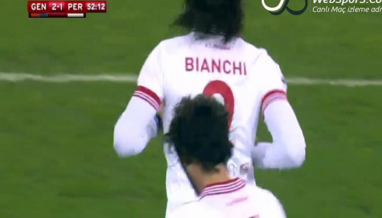 Rolando Bianchi Goal HD - Genoa	2-1	Perugia 01.12.2016