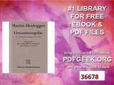 Gesamtausgabe. 4 Abteilungen Gesamtausgabe 2. Abt. Bd. 29-30 Die Grundbegriffe der Metaphysik Welt - Endlichkeit...