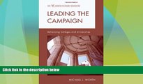 Price Leading the Campaign: Advancing Colleges and Universities (American Council on Education