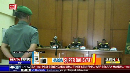 Brigjen Teddy Divonis Penjara Seumur Hidup