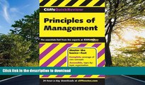 READ BOOK  CliffsQuickReview Principles of Management (Cliffs Quick Review (Paperback))  BOOK