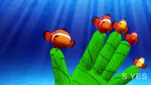 Finding nemo cartoon finger family nursery rhymes for children | 3D Animation Rhymes For Children