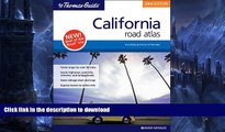 FAVORITE BOOK  California Road Atlas: Including Portions of Nevada (Thomas Guide California Road