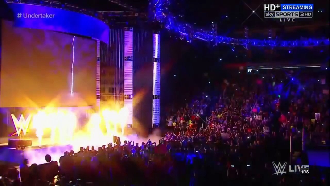 WWE The Undertaker Entrance( Returns 2015)