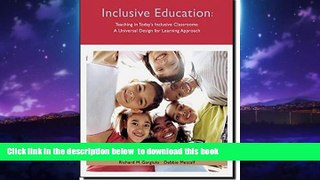 Pre Order Teaching in Today s Inclusive Classrooms: A Universal Design for Learning Approach