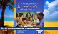 Buy Tom E. Smith Teaching Students with Special Needs in Inclusive Settings with What Every