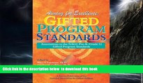 Pre Order Aiming for Excellence: Annotations to the NAGC Pre-K-Grade 12 Gifted Program Standards