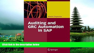 FAVORIT BOOK Auditing and GRC Automation in SAP Maxim Chuprunov BOOOK ONLINE