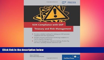 FAVORIT BOOK SOX Compliance with SAP Treasury and Risk Management Balaji Kumar Alamanda BOOOK ONLINE