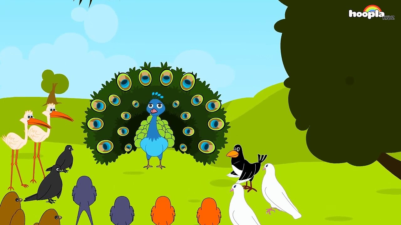 The Peacock and the Magpie - Aesops fables