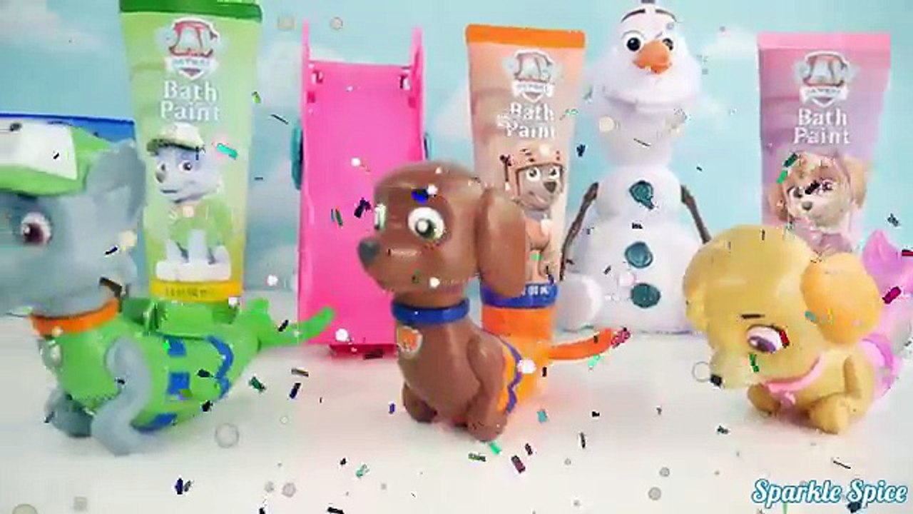 PAW Patrol Pups Save a Mer Pup Rocky, Sky, Zuma Paddlin, Learn Colors for McDonalds Merpup Water Toy