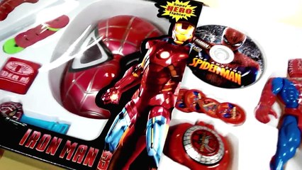 Unboxing Spiderman toys super weapon and mask Avengers superhero #Spidermantoys #SE4K