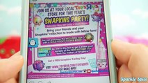 Shopkins GOLD Kooky Cookie Season 5 and Twozies Rumor at Swapkins Party Toys R Us 2016 Preview