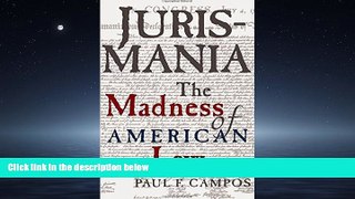 FAVORIT BOOK Jurismania: The Madness of American Law (Studies of the German Historical Institute,