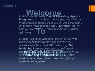 Web Development Company in bangalore