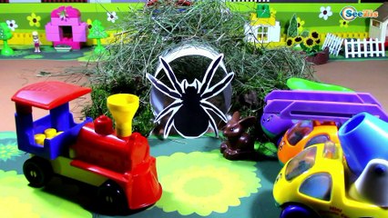 Развивающие мультфильмы Грузовик в Мире животных Видео для детей Мультик про машинки. Серия 45