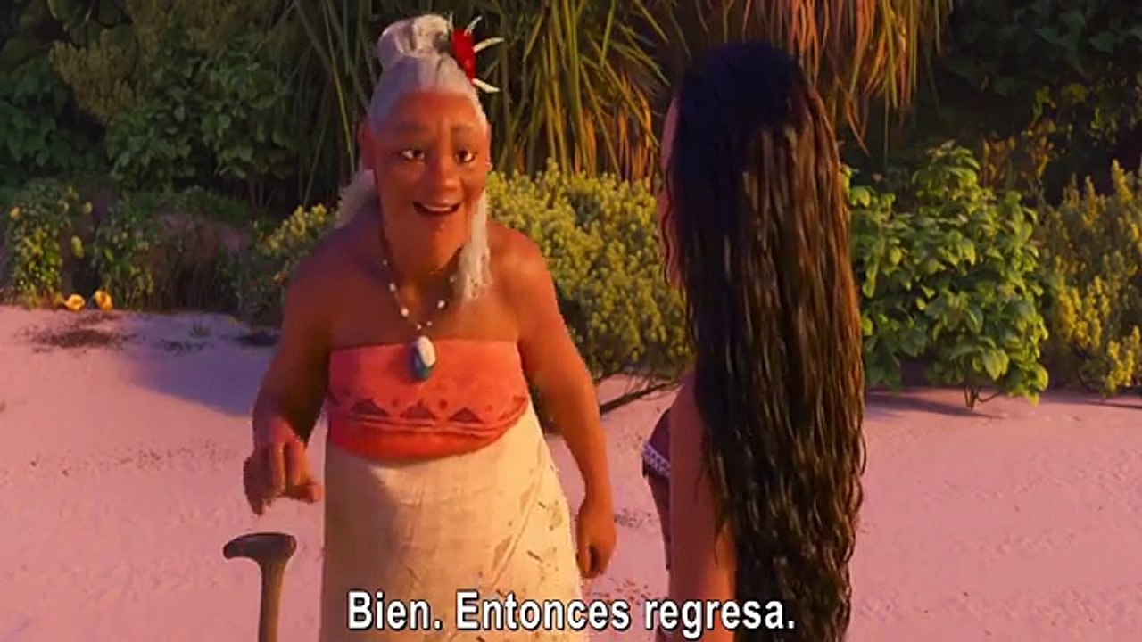 Vaiana Disney Clip  ¿Hay algo que quieras escuchar  Subtitulado