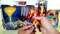 Wolverine toys collection | titan hero series Wolverine | super hero mashers | Minions Wolverine