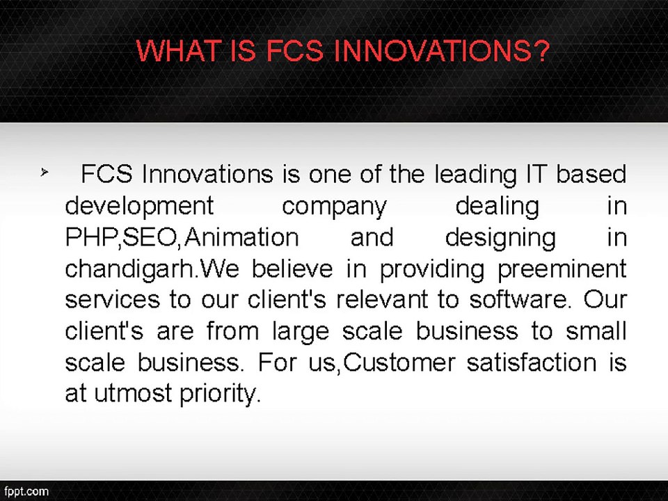 FCS Innovations - Animated Videos