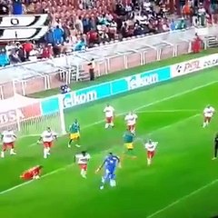 La magnifique action du gardien sud-africain
