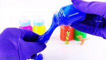 Learn Colors with Baby Bottles Clay Slime Surprise Eggs Fun Activity for Babies Kids and Toddlers