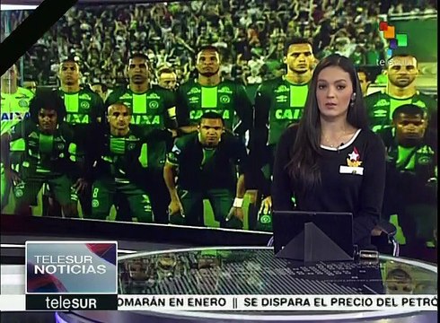 Continúan los homenajes a los futbolistas del Chapecoense