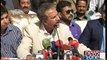 Mayor Karachi Waseem Akhtar talks to Media