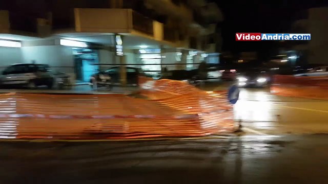Andria: riapre alla circolazione la rotonda di Via Bisceglie