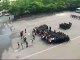 Impressionnates Tactiques défensives des policiers anti émeutes en Corée du sud