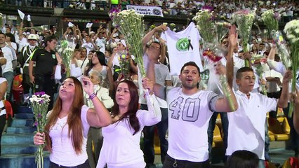 Colombia honra a víctimas de tragedia del Chapecoense