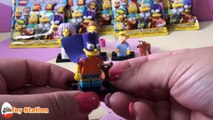 Lego Minifigures The Simpsons 10 Blind Bags Surprise Toys Opening | Toy Station